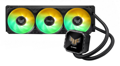 ASUS TUF Gaming LC III 360 ARGB LCD, Liquid cooling kit, 12 cm, Black